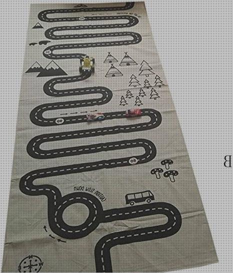 Las mejores marcas de alfombras alfombra infantil carretera