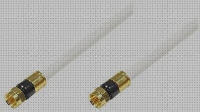 Review de cable de antena satelite conector f macho