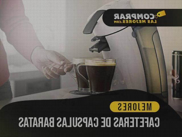 Las 13 Mejores cafeteras monodosis baratas a la venta