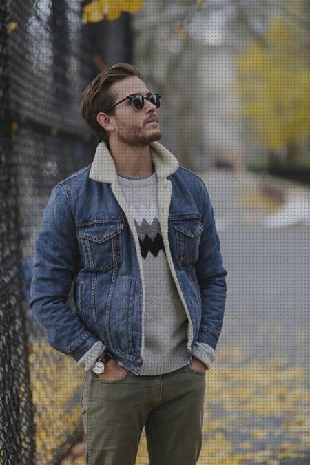 ¿Dónde poder comprar vaquera chaqueta vaquera borrego hombre?