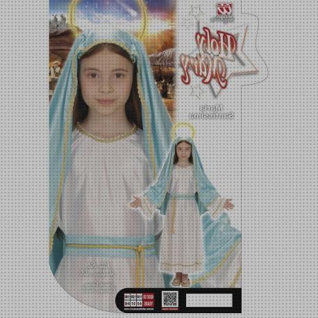 Review de disfraz virgen maria niña