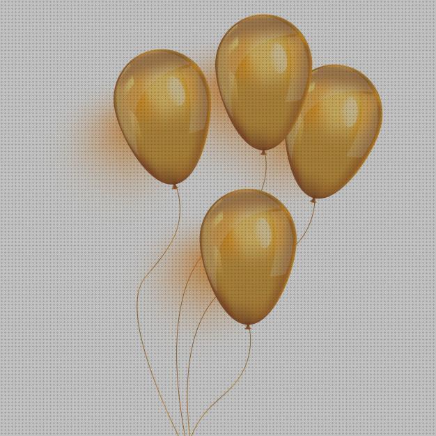 4 Mejores globos dorados