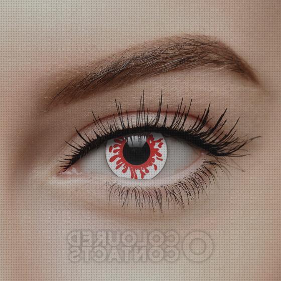 Las mejores halloween lentillas halloween rojas