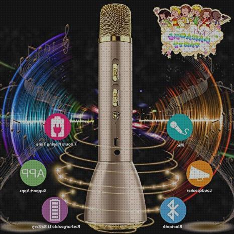 Chollos Microfono Karaoke Bluetooth Niños durante el BlackFriday