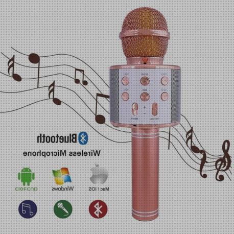 Las mejores marcas de bluetooth micrófono karaoke bluetooth