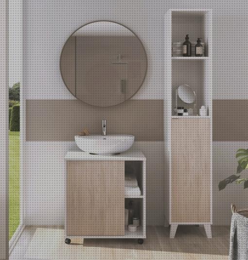 Review de mueble lavabo con pie