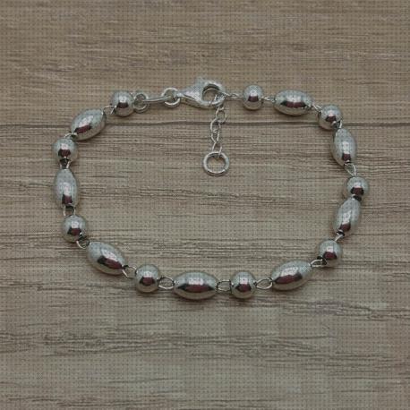 Review de pulsera bolas plata