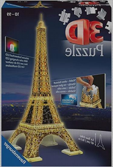 Oportunidades Puzzle 3d Torre Eiffel durante el Blackfriday