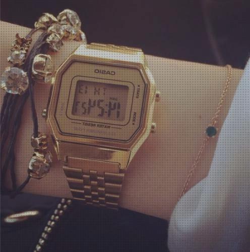 Review de reloj casio mujer dorado