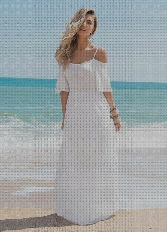 Descuentos Vestidos Blanco Playa durante Blackfriday